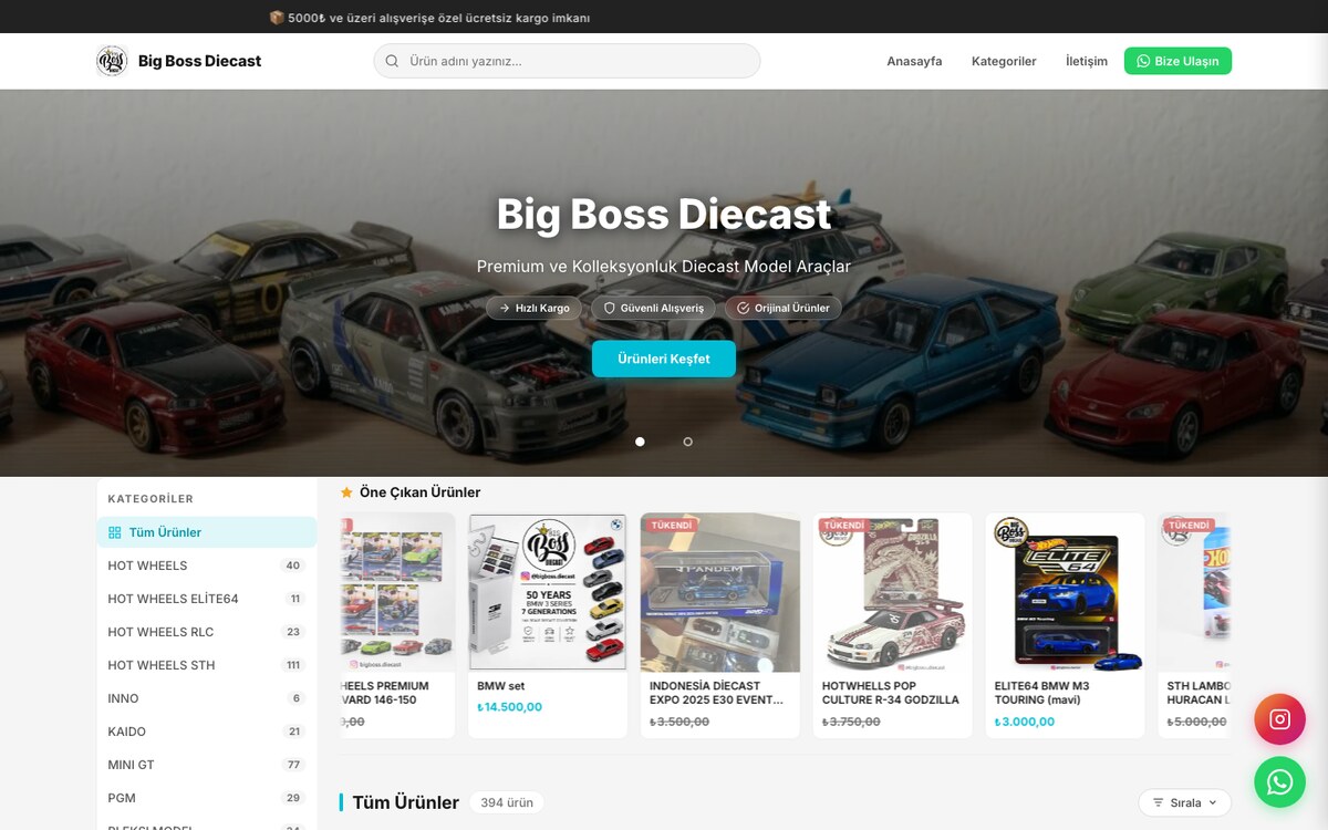 Big Boss Diecast
